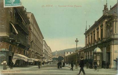 CPA FRANCE 06 "Nice, avenue Felix Faure"