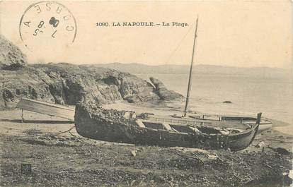 CPA FRANCE 06 "La Napoule, la Plage"