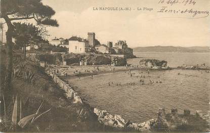 CPA FRANCE 06 "La Napoule, la plage"