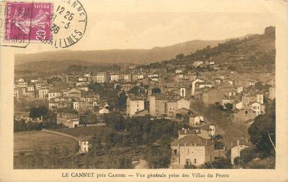 CPA FRANCE 06 "Le Cannet, vue prise des villas du Pezou"