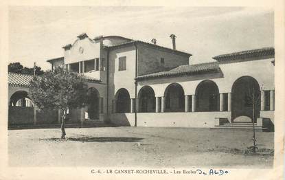 CPA FRANCE 06 "Le Cannet, Rocheville, Ecole"