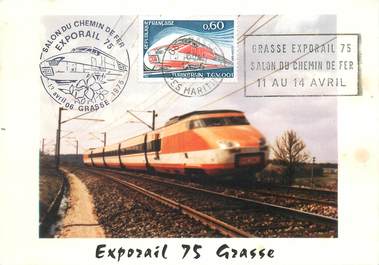 CPSM FRANCE 06 "Grasse" / TGV