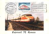 06 Alpe Maritime CPSM FRANCE 06 "Grasse" / TGV