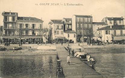 CPA FRANCE 06 "Golfe Juan, l'embarcadère"