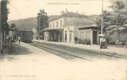 06 Alpe Maritime CPA FRANCE 06 "Golfe Juan, la gare" / TRAIN