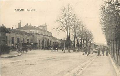 / CPA FRANCE 70 "Vesoul, la gare"