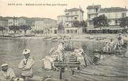 06 Alpe Maritime CPA FRANCE 06 "Golfe Juan, Matelots faisant de l'Eau pour l'Escadre"