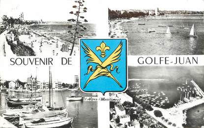 CPSM FRANCE 06 "Golfe Juan, la plage"