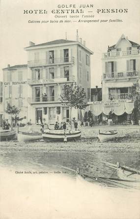 CPA FRANCE 06 "Golfe Juan, Hotel Pension Central"