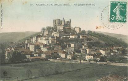 / CPA FRANCE 69 "Chatillon d'Arzegues, vue générale"