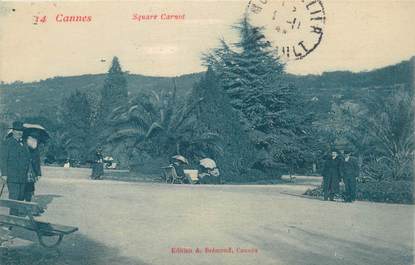 CPA FRANCE 06 "Cannes, Square Carnot"