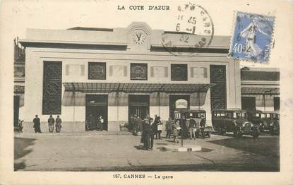 CPA FRANCE 06 "Cannes, la gare"