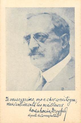 CPA FRANCE 06 "Cannes, Député de Cannes" / JUDAICA