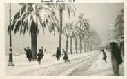 06 Alpe Maritime CARTE PHOTO FRANCE 06 "Cannes sous la neige en 1929"