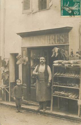 CARTE PHOTO FRANCE 06 "Cannes, magasin de chaussures"