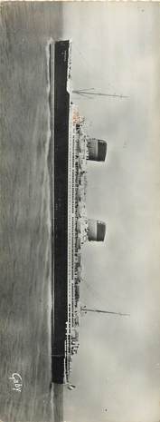 CPSM PANORAMIQUE BATEAU "Paquebot Liberté"