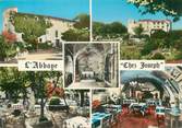 06 Alpe Maritime CPSM FRANCE 06 "La Colle sur Loup, Restaurant L'Abbaye"