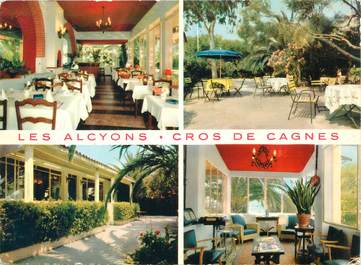 CPSM FRANCE 06 "Cros de Cagnes, Restaurant Les Alcyons"
