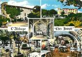 06 Alpe Maritime CPSM FRANCE 06 "Colle sur Loup, Restaurant l'Abbaye"