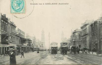  CPA AUSTRALIE "Adélaïde, grande rue"