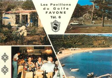 CPSM FRANCE 20 / CORSE "Favone, Les Pavillons du Golfe"