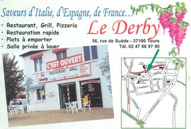 CPSM FRANCE 37 "Tours, restaurant le Derby"