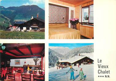 CPSM FRANCE 74 "La Clusaz, Hotel restaurant le Vieux Chalet"