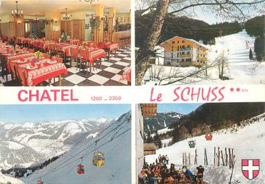 CPSM FRANCE 74 "Chatel, Hotel le Schuss"