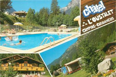 CPSM FRANCE 74 "Chatel, camping l'Oustalet"