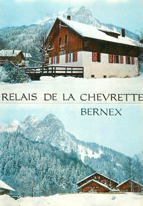 CPSM FRANCE 74 "Bernex, Restaurant le Relais de la Chevrette"