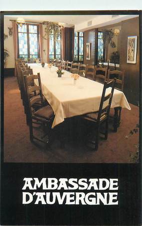 CPSM FRANCE 75003 "Paris, Restaurant Ambassade d'Auvergne"