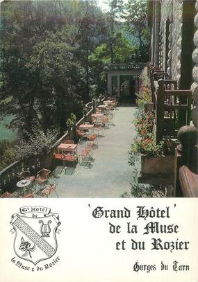 CPSM FRANCE 12 "Peyreleau, Hotel de la Muse"