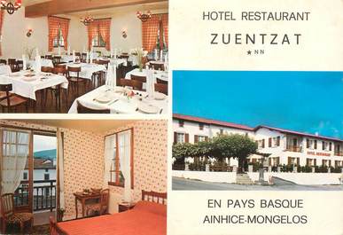 CPSM FRANCE 64 "Ainhice Mongelos, Hotel restaurant Zuentzat"