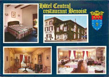 CPSM FRANCE 86 "Chaunay, Hotel Central, restaurant Benoist"