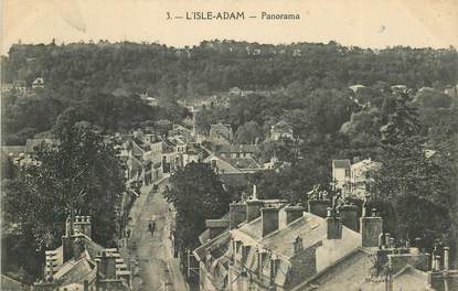 CPA FRANCE 95 "L'Isle Adam, panorama"