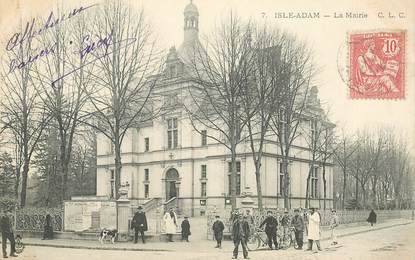 CPA FRANCE 95 "L'Isle Adam, la mairie