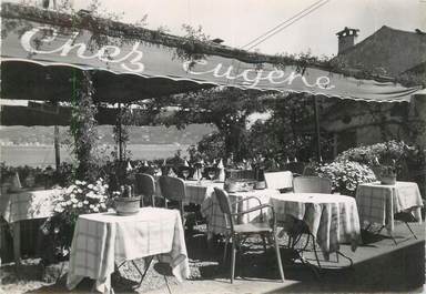 CPSM FRANCE 06 "Cannes, Ile Sainte Marguerite, Restaurant Raimbault Chez Eugène"