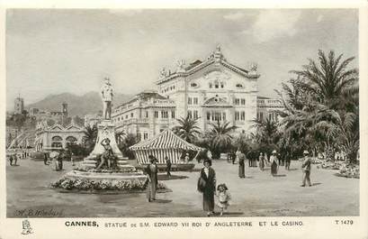 CPA FRANCE 06 "Cannes" / CARTE DESSINÉE / TUCK