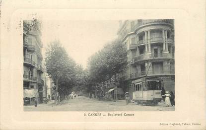 CPA FRANCE 06 "Cannes, le bld Carnot"