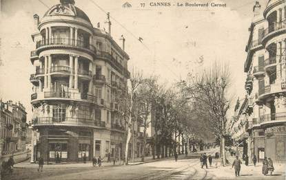 CPA FRANCE 06 "Cannes, le Bld Carnot"