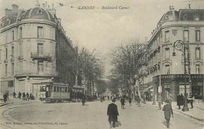 CPA FRANCE 06 "Cannes, le Bld Carnot"