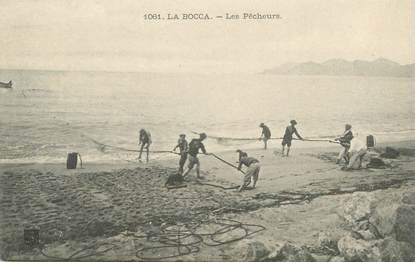 CPA FRANCE 06 "Cannes la Bocca, les pêcheurs"