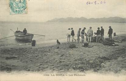 CPA FRANCE 06 "Cannes la Bocca, les pêcheurs"