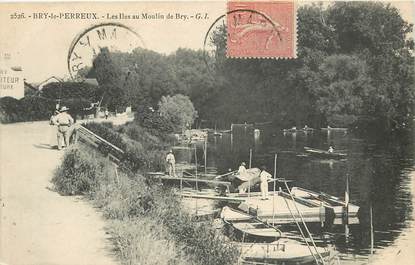 CPA FRANCE 94 "Bry le Perreux, les Iles au Moulin de Bry"