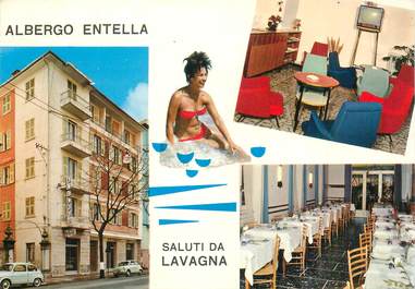 CPSM ITALIE "Genova, Lavagna, Auberge restaurant Entella"