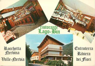 CPSM ITALIE "Rochetta Nervina, Restaurant Lago Bin"