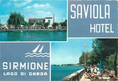 CPSM ITALIE "Sirmione, Lac de Garde, Hotel Saviola"