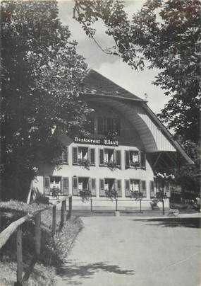 CPSM SUISSE "Utzigen, restaurant Gasthof Rössli"