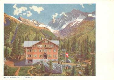 CPSM SUISSE "Lötschental, Hotel Fafleralp"