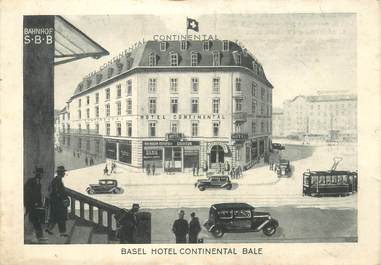 CPSM SUISSE "Basel, Hotel continental"